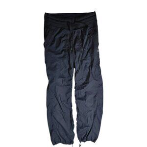 Lululemon Athletica Size 6 Reg Joggers Elastic Hem Navy Blue